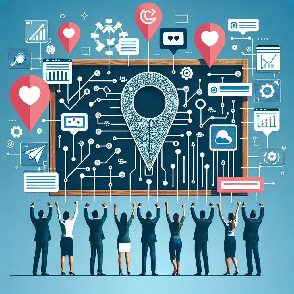 "Ilustrasi langkah-langkah cara menggunakan Pinterest untuk promosi produk digital, termasuk pembuatan papan, pengoptimalan gambar, dan strategi pemasaran efektif."